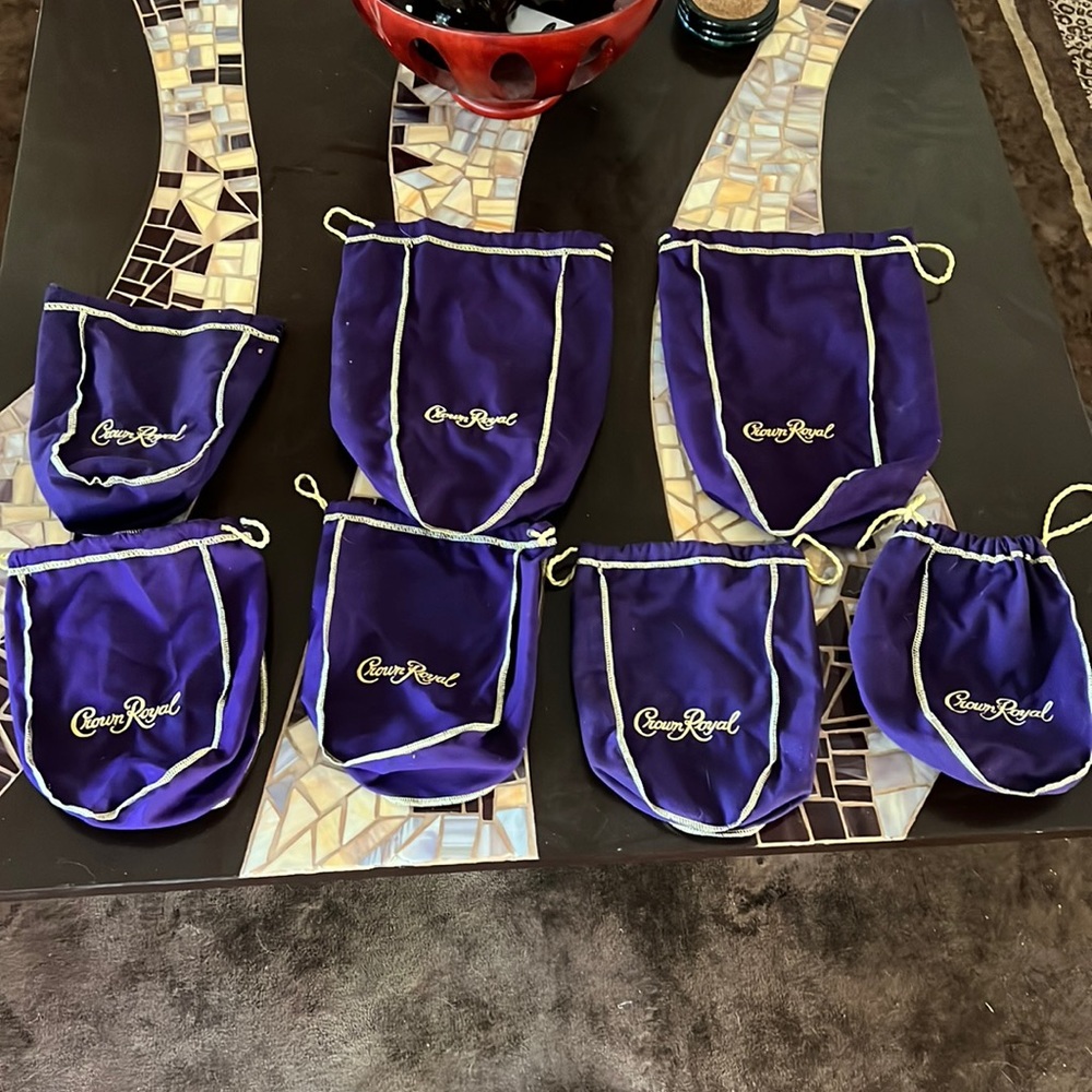 Crown royal bags